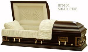 Quan tài bằng gỗ HT-0104